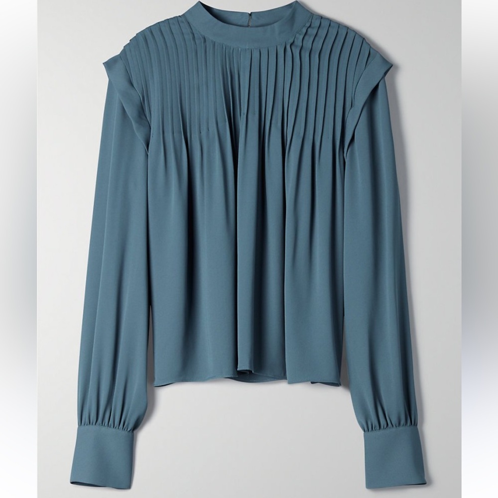 Babaton PLEATED BLOUSE